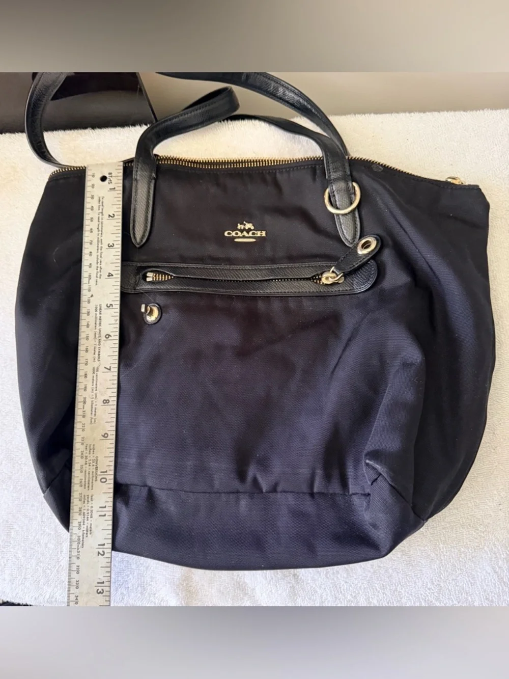 Coach Black Shoulder Bag